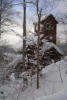 Thumbnail - rear side of house in snow