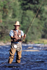 fly fisherman