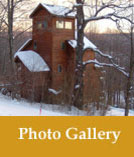 Rear of House in Winter